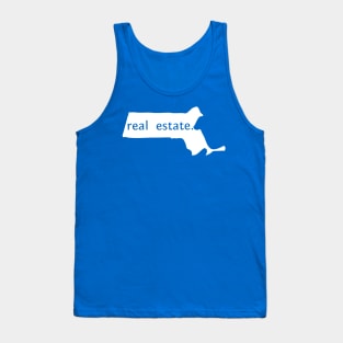 Massachusetts State Real Estate T-Shirt Tank Top